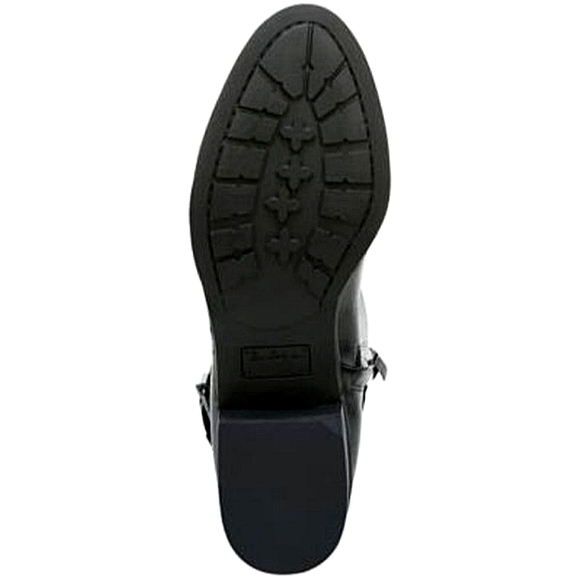 New w/Box Sam Edelman Paxten Black Leather Tall Knee High Riding Boots Size 5.5 - Picture 4 of 5